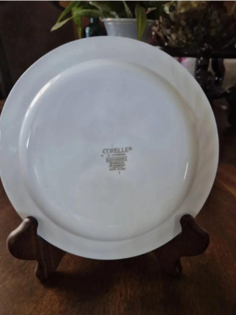 Vintage Corelle Callaway Holiday Christmas Salad Bread Dessert Plates 7.25
